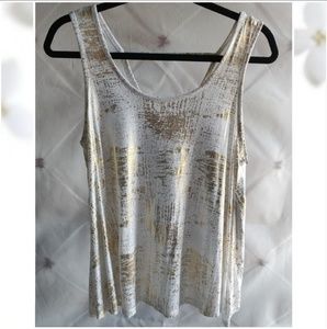 Jennifer Lopez Metallic Top